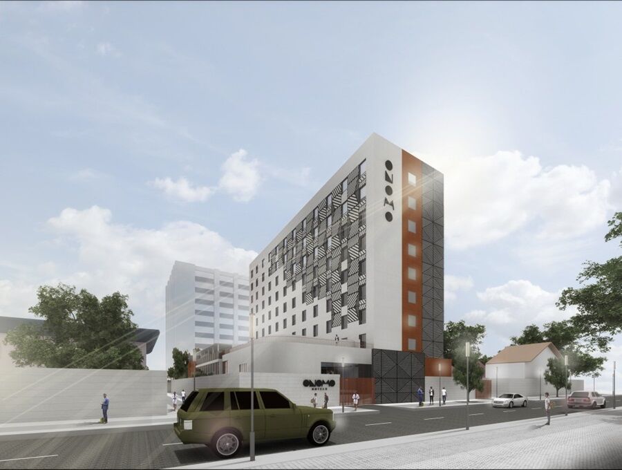 Onomo Hotel Дуала Экстерьер фото